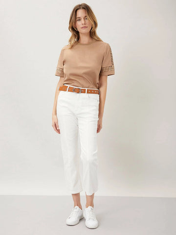 MOTF PREMIUM GUIPURE LACE T-SHIRT
