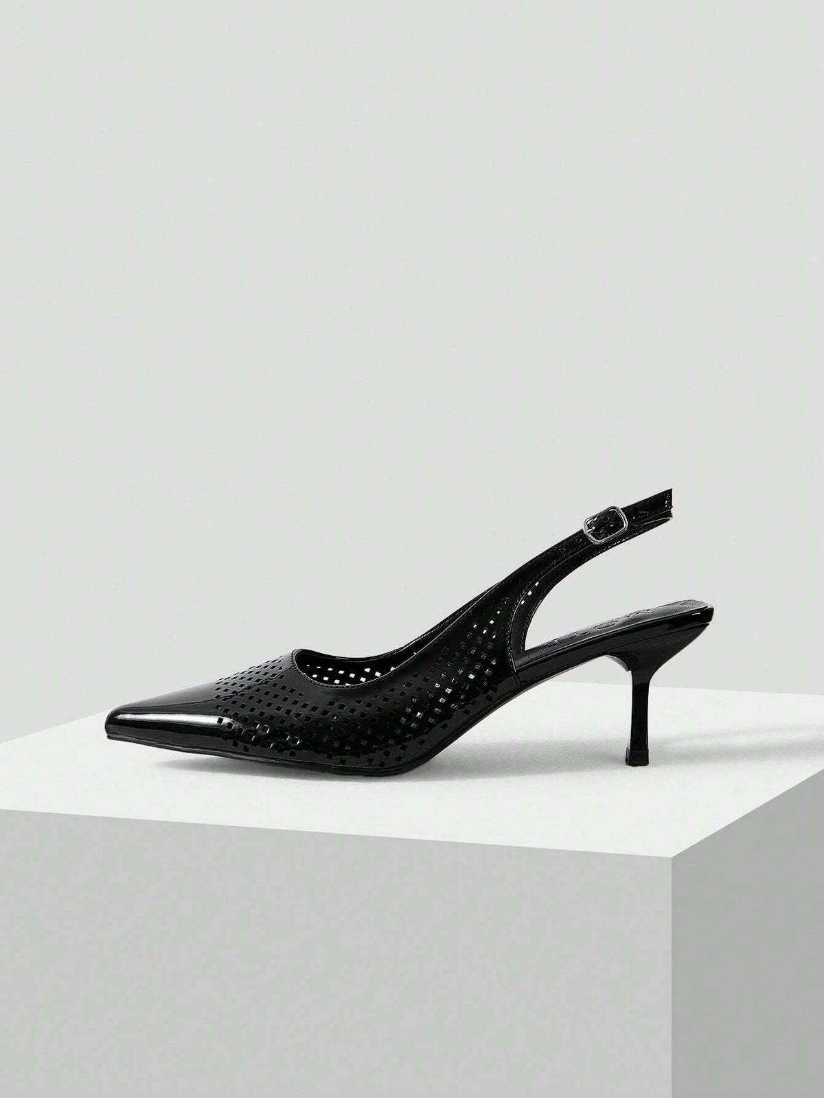 LADIES' HIGH HEEL HOLLOW OUT PUMPS