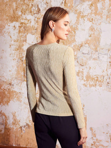 MOTF PREMIUM PLISSE WRAP TOP