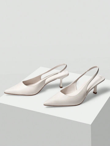 POINTED-TOE SIMPLE DAILY COMMUTE WOMEN HIGH-HEELED SHOES,
