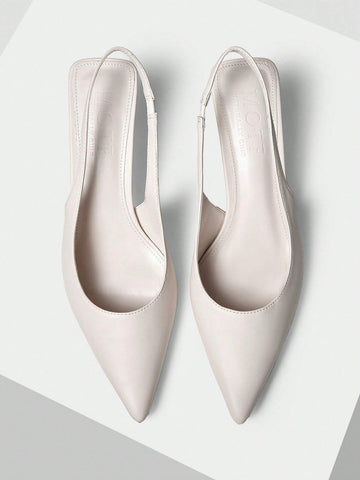 POINTED-TOE SIMPLE DAILY COMMUTE WOMEN HIGH-HEELED SHOES,