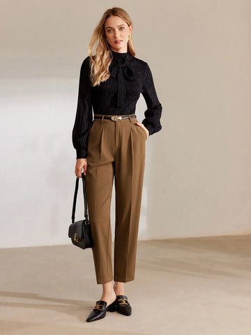 MOTF PREMIUM PRESS CREASE TAILORED TAPERED PANTS