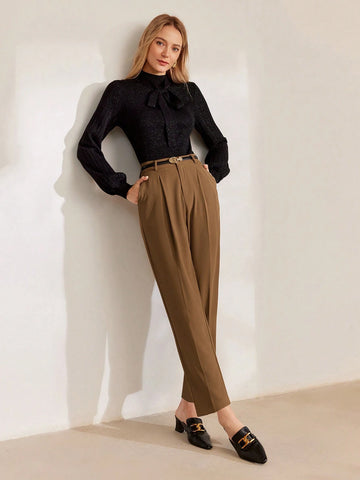 MOTF PREMIUM PRESS CREASE TAILORED TAPERED PANTS