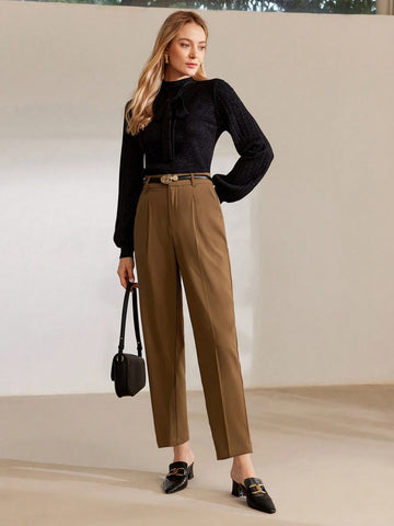 MOTF PREMIUM PRESS CREASE TAILORED TAPERED PANTS