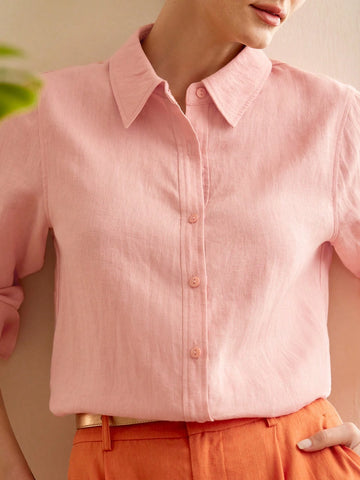 MOTF PREMIUM SOLID LONG SLEEVE SHIRT