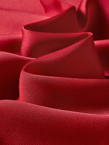 MOTF PREMIUM SOLID RUFFLE TRIM SKIRT