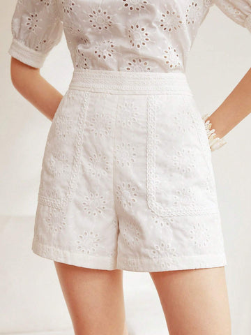 MOTF PREMIUM STRAIGHT SCHIFFY SHORTS