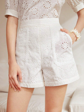 MOTF PREMIUM STRAIGHT SCHIFFY SHORTS