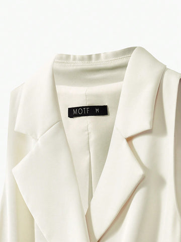 MOTF PREMIUM STRUCTURED DOUBLE BREASTED PRESS CREASE JUMPSUIT