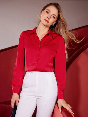 MOTF PREMIUM SWEETHEART SEAM SHIRT