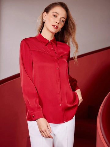 MOTF PREMIUM SWEETHEART SEAM SHIRT