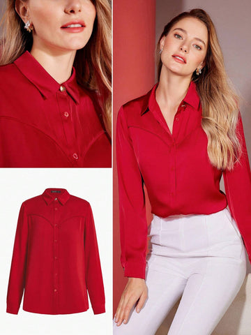 MOTF PREMIUM SWEETHEART SEAM SHIRT
