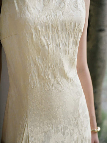 MOTF PREMIUM TEXTURED SIMPLE A LINE DRESS