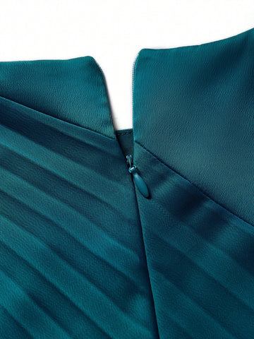 MOTF PREMIUM WOMEN'S SLEEVELESS PLEATED WIDE LEG JUMPSUIT