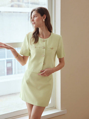 MOTF PREMIUM ZIPPER SIDE STRAIGHT SKIRT