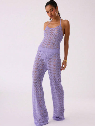 MUSERA Crochet Beach Bodysuit