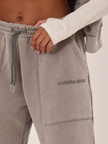 MUSERA Cuffed Hem Sweatpants
