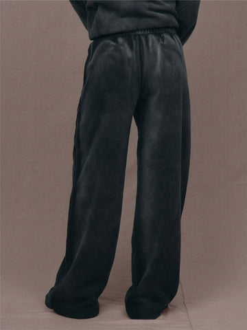 MUSERA Fall Distressed Washed Wide Leg Jogger