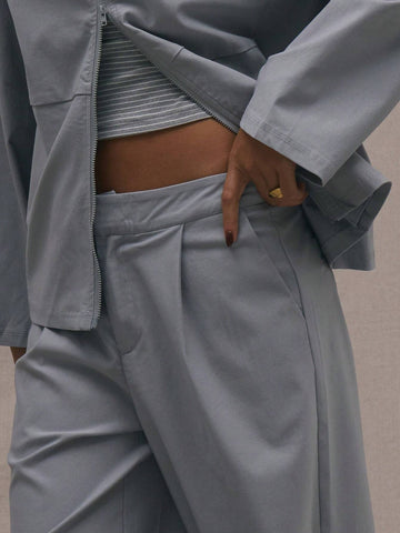 MUSERA Oversized Straight Leg Pants