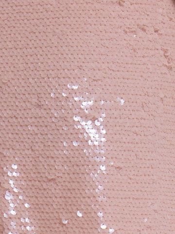 MUSERA Sequin Tie Side Mini Skirt Christmas Party New Years Birthday