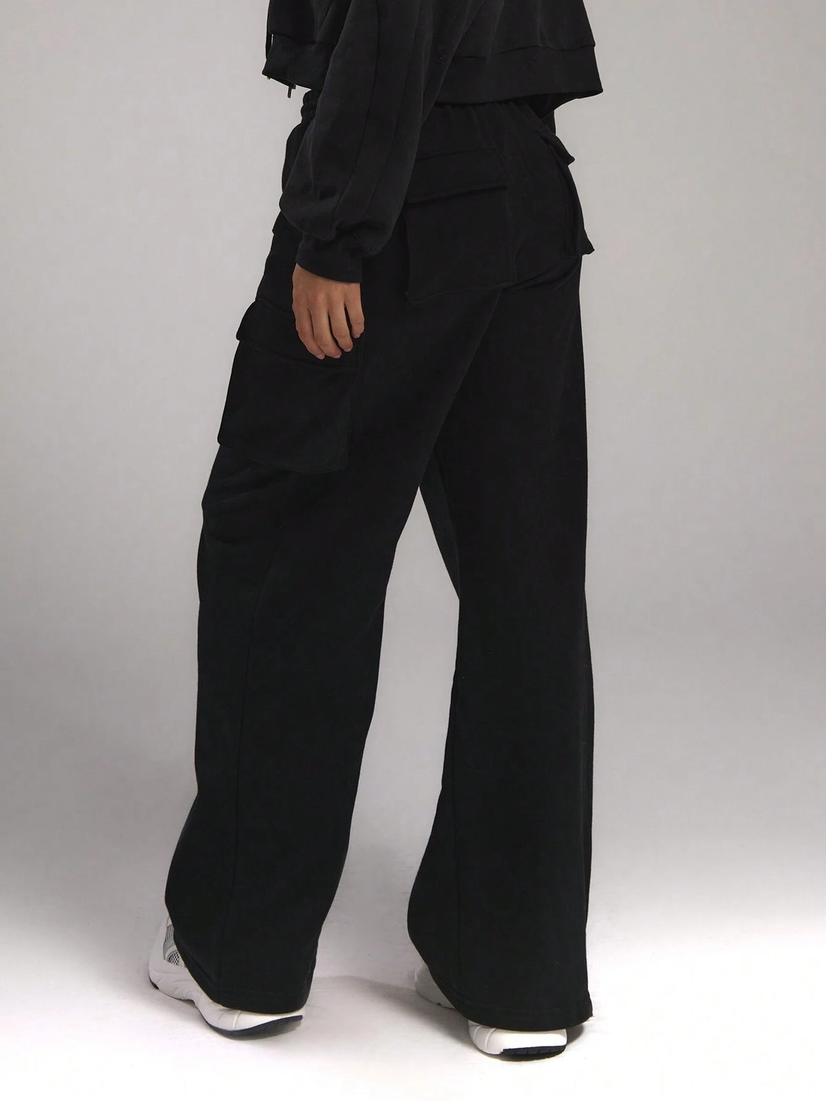 MUSERA Wide Leg Cargo Joggers