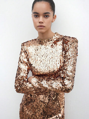 Maija New Black Coarse Tweed Short Dress, Autumn/Winter