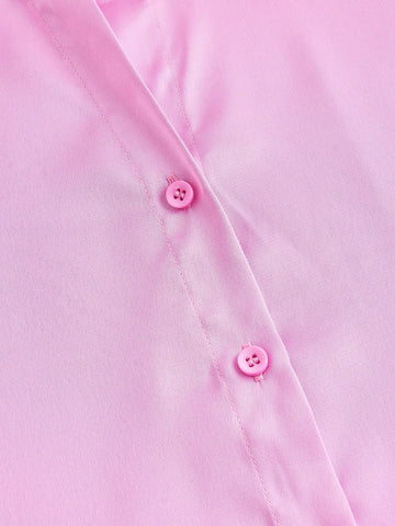 Maija Solid Drop Shoulder Shirt