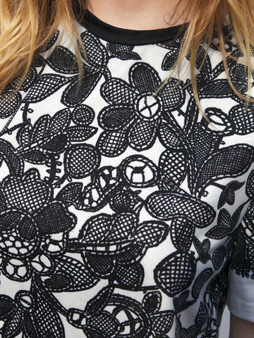 Women Summer Casual Floral Print T-Shirt