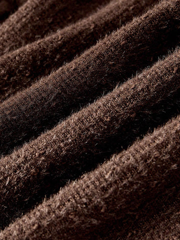 Women's Casual Asymmetric Neck Fitted Long Sleeve Simple Elegant Solid Color T-Shirt, Autumn