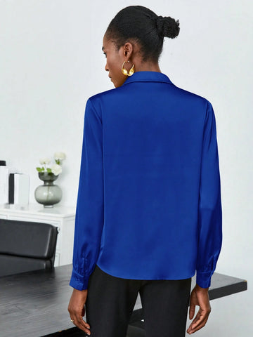 Maija Women's Simple Fashionable Casual Blouse For Everyday Wear