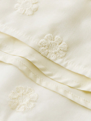 Young Girl Loose Casual Contrast Color Floral Pattern Camisole Dress