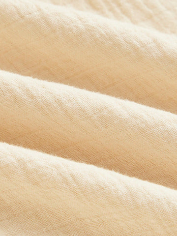 Young Girl Loose Casual Contrast Color Stripe Strap Patchwork Dress