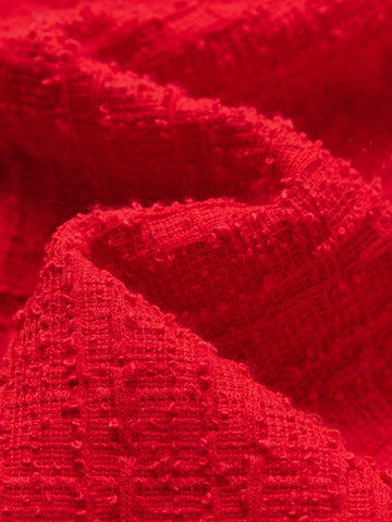 Young Girl Loose Casual Dress With Bow Decor And Ruffle Collar