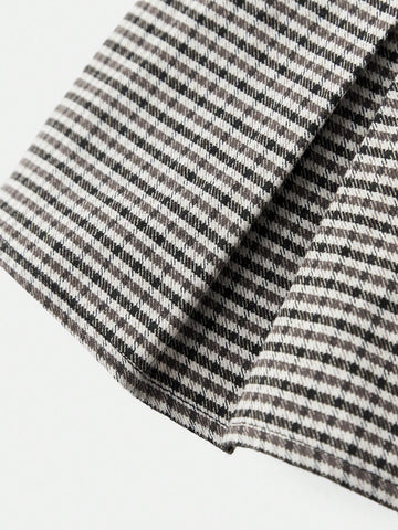 Maija Young Girls Casual Plaid Mini Skirt