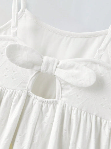 Young Girl's Fashion Casual Minimalist Daily Outgoing, Homewear, School, Vacation, Versatile Wedding Season Dress