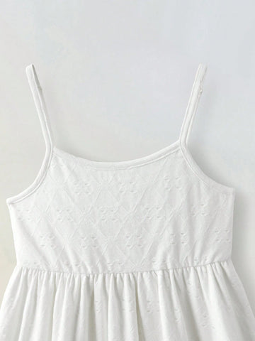 Young Girl's Fashion Casual Minimalist Daily Outgoing, Homewear, School, Vacation, Versatile Wedding Season Dress
