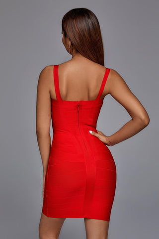 Meadow Bandage Mini Dress