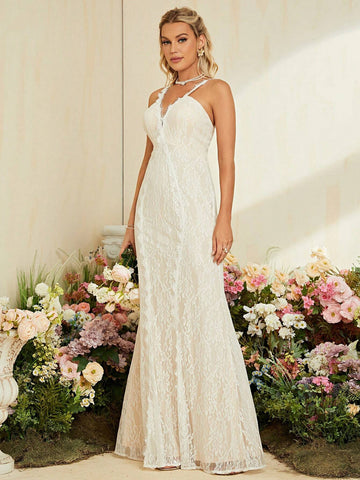 Mermaid Hem Lace Cami Wedding Dress Mermaid Dress