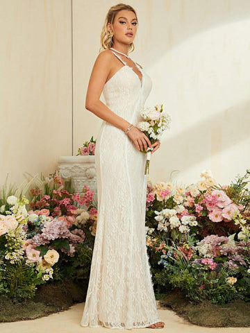 Mermaid Hem Lace Cami Wedding Dress Mermaid Dress