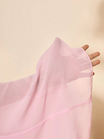 Mindsi Wide Leg Chiffon Pants