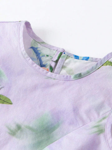 Mini Bala Dress Girls Pure Cotton Sweet Cute Vest Princess Style Skirt