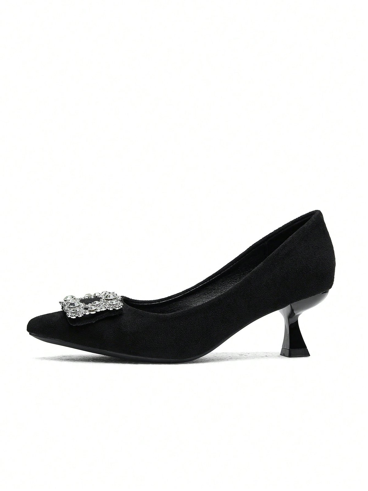 New Arrivals Women Low-Cut Rhinestone Chic Pointed Toe High Heel