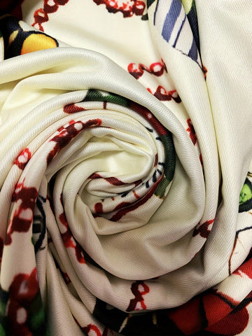 New Christmas Santa Claus Graphic V-Neck Long Sleeve Women Dress, Autumn/Winter