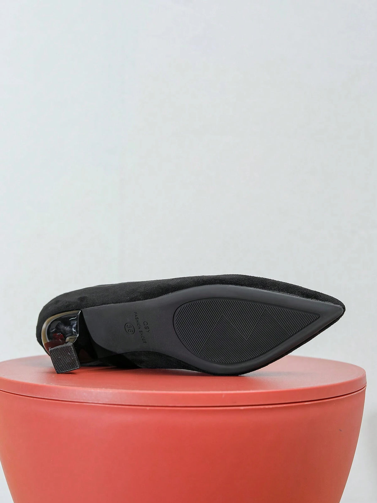 New Design Shallow Mouth Women Rhinestone Decor Pointed Toe High Heel Pumps,