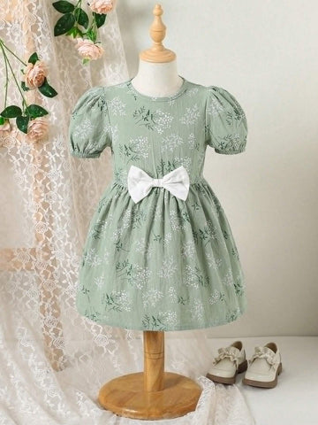 New Fashion Summer Dress For Girls" Princess Style Elegant And Trendy Children Clothing