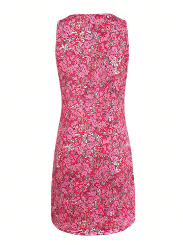 New Summer Floral Women's Casual Holiday Style Dress