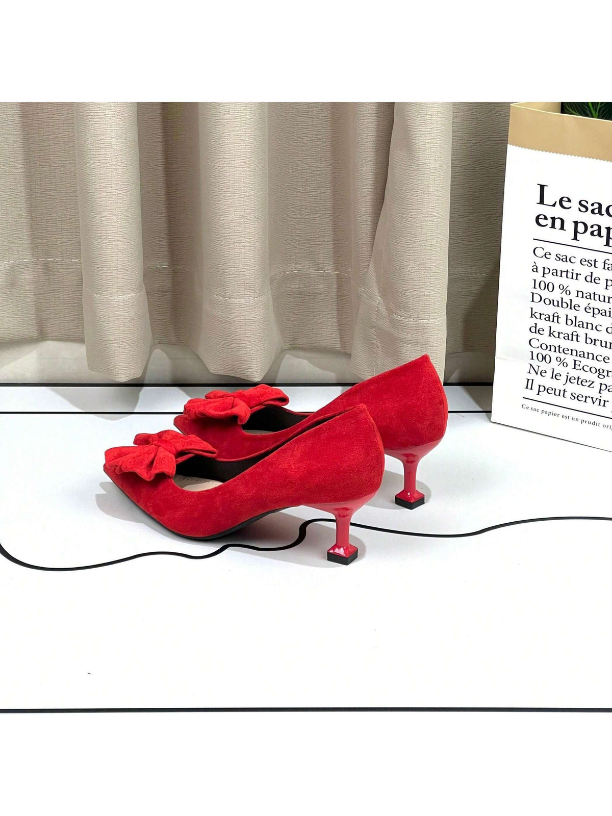 New Women Fashion Elegant Casual Lightweight Soft Sole Soft Fabric Bow Decor