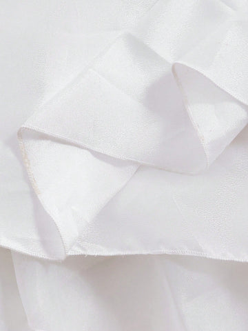 Off Shoulder Puff Sleeve Wedding Dress