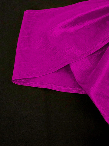 Off Shoulder Twist Front Maxi Bridesmaid Dress