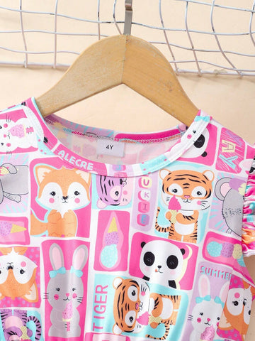 One Children Dress, Rich In Cute, Casual And Classy Style, Ideal For Picnics And Parties